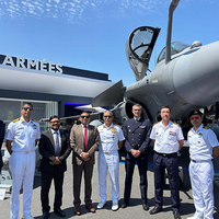 Indian defence delegation meets French officials in Paris; Rafale marine programme formally launched
