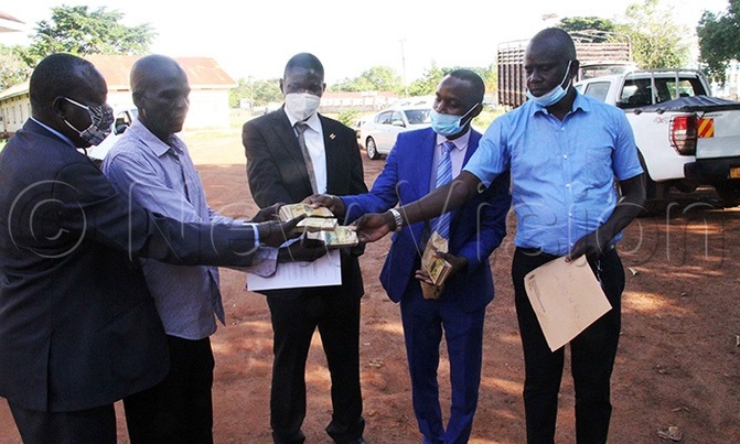 Dr Aceng donates her sh20m to Lira COVID-19 taskforce Dr Aceng donates her sh20m to Lira COVID-19 taskforce