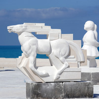 EGYPT-NEW ALAMEIN-SCULPTURE SYMPOSIUM-SCULPTURES