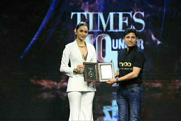 ZYOD's Co-Founder, Ritesh Khandelwal felicitated at Times 40 Under 40