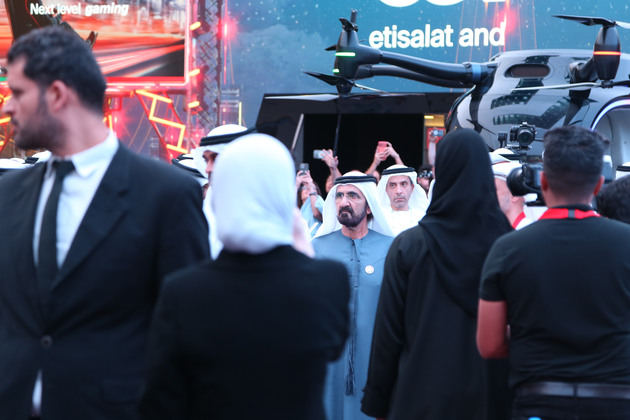 UAE-DUBAI-GITEX GLOBAL-VP & PM-VISITING
