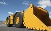 One of the Caterpillar R2900G's on-site at Tomingley awaiting automation.