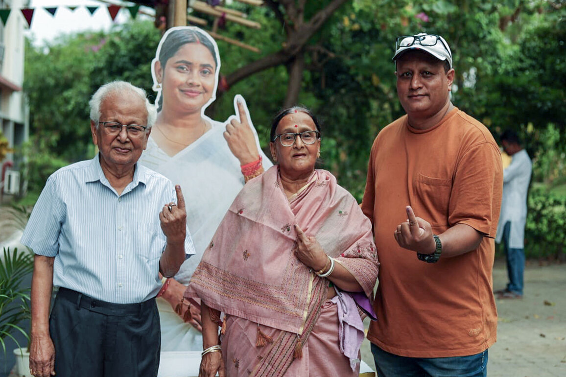 90 pc polling in second phase Bengal elections till 5 pm