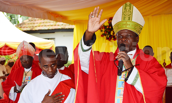 Bishop condemns NRM primaries violence Bishop condemns NRM primaries violence