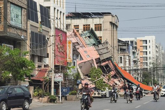 Earthquake of 4.1 magnitude strikes Myanmar