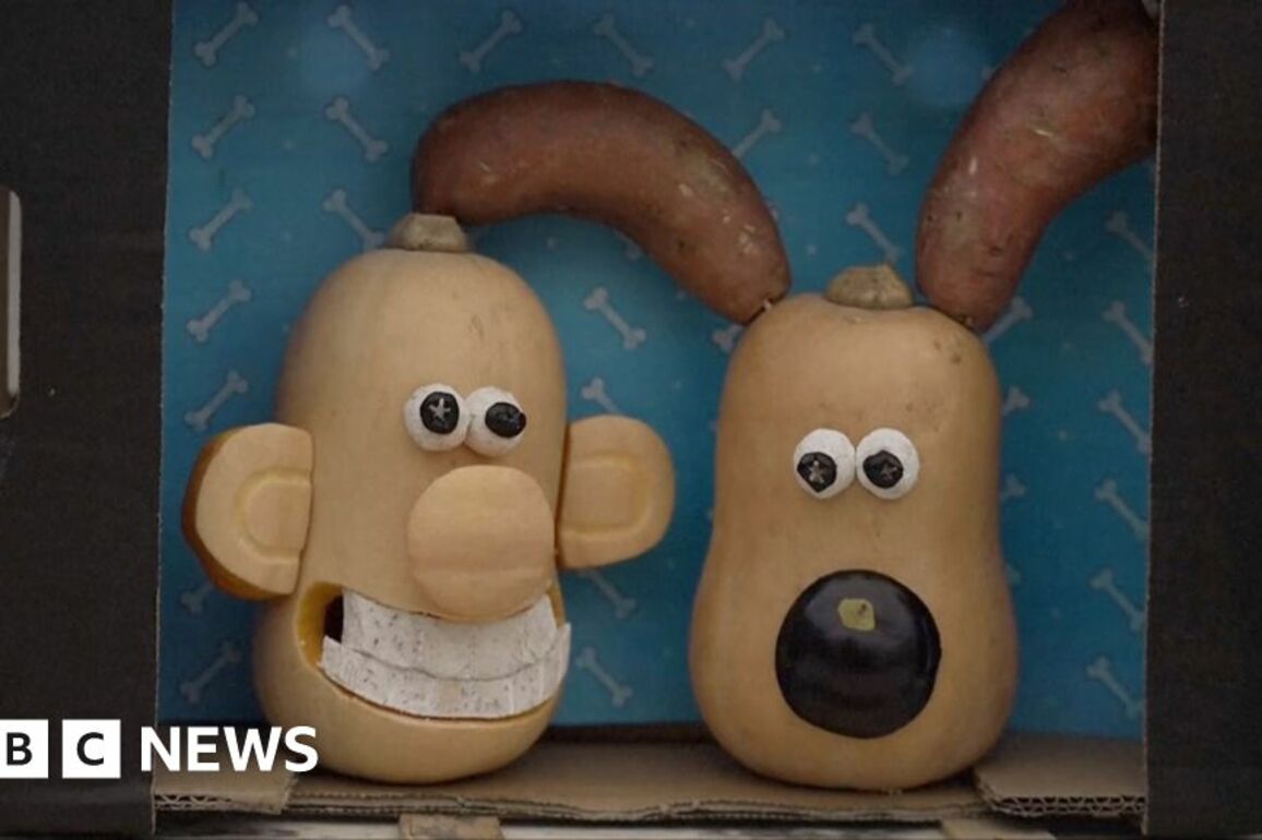Lambeth Country Show- Famous faces created with vegetables