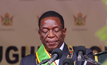 President Emmerson Mnangagwa delivers his inaugural speech in 2017. Photo: www.tambira.co.za / Shutterstock