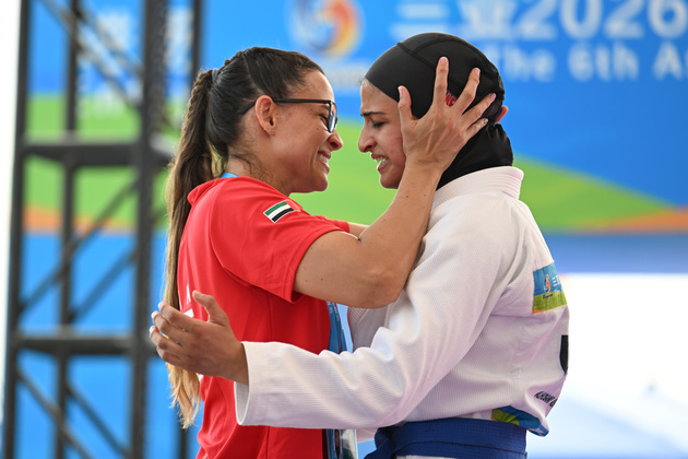 (SP)CHINA-HAINAN-SANYA-ASIAN BEACH GAMES-JIU JITSU-WOMEN'S 52KG-GOLD MEDAL CONTEST(CN)
