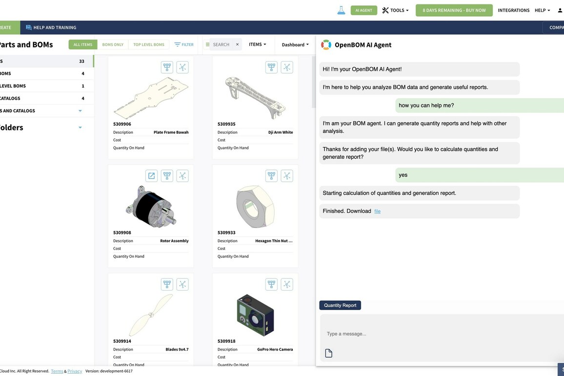OpenBOM Unveils BOM AI Agent - A New Approach to Intelligent, Invisible Engineering Workflows