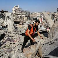 MIDEAST-GAZA CITY-CIVIL DEFENSE