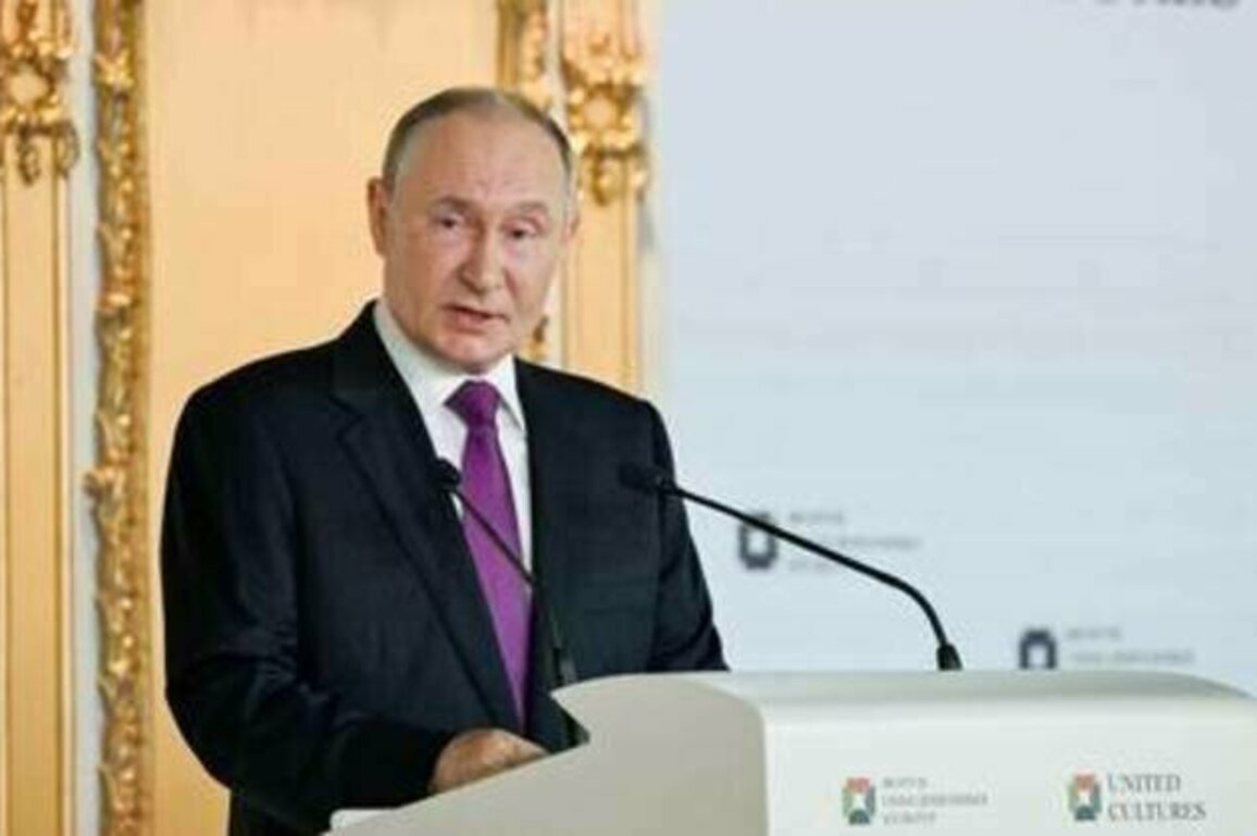 Future belongs to love and friendship - Putin
