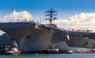 The USS Nimitz in Pearl Harbor Credit: Shutterstock / Rene Holtslag 