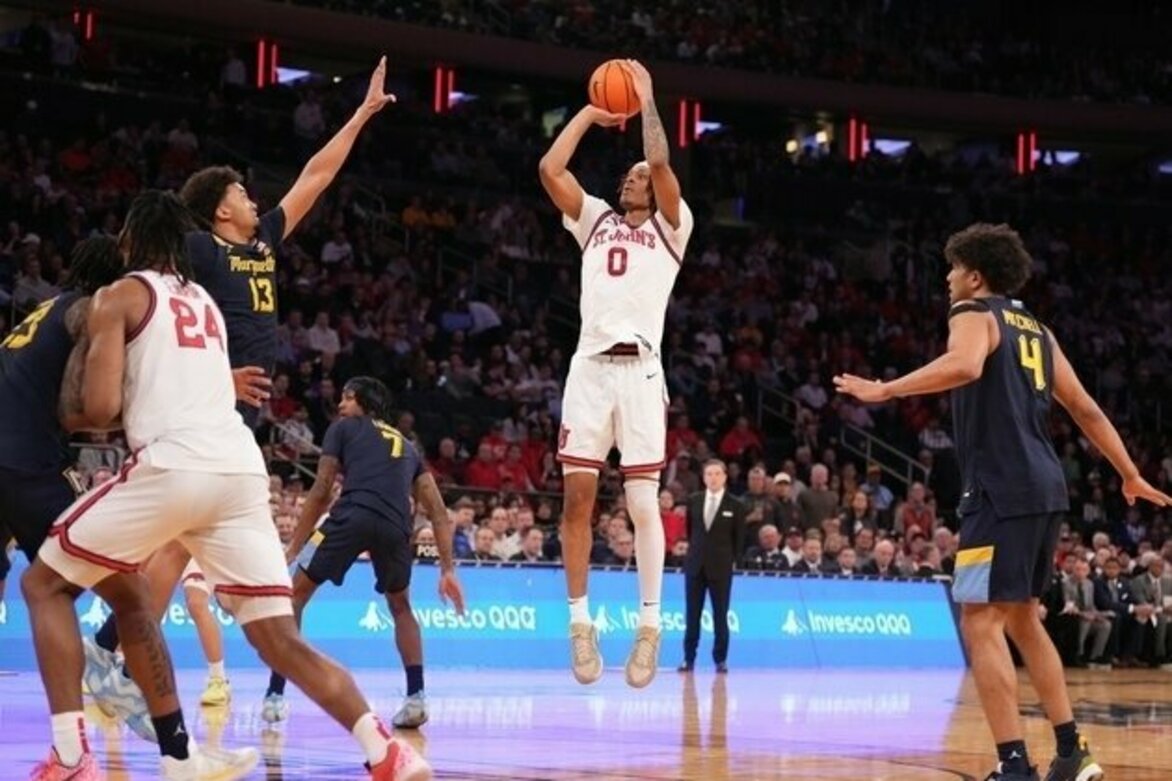 No. 6 St. John's downs No. 25 Marquette, reaches Big East final