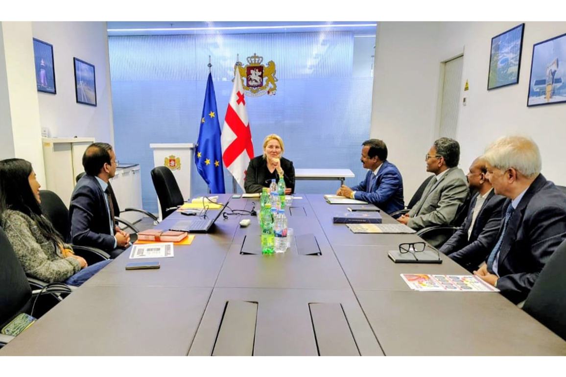 India strengthens textile and sericulture cooperation with Georgia