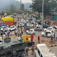 J-K: Heavy rains lash parts of Udhampur; National Highway blocked