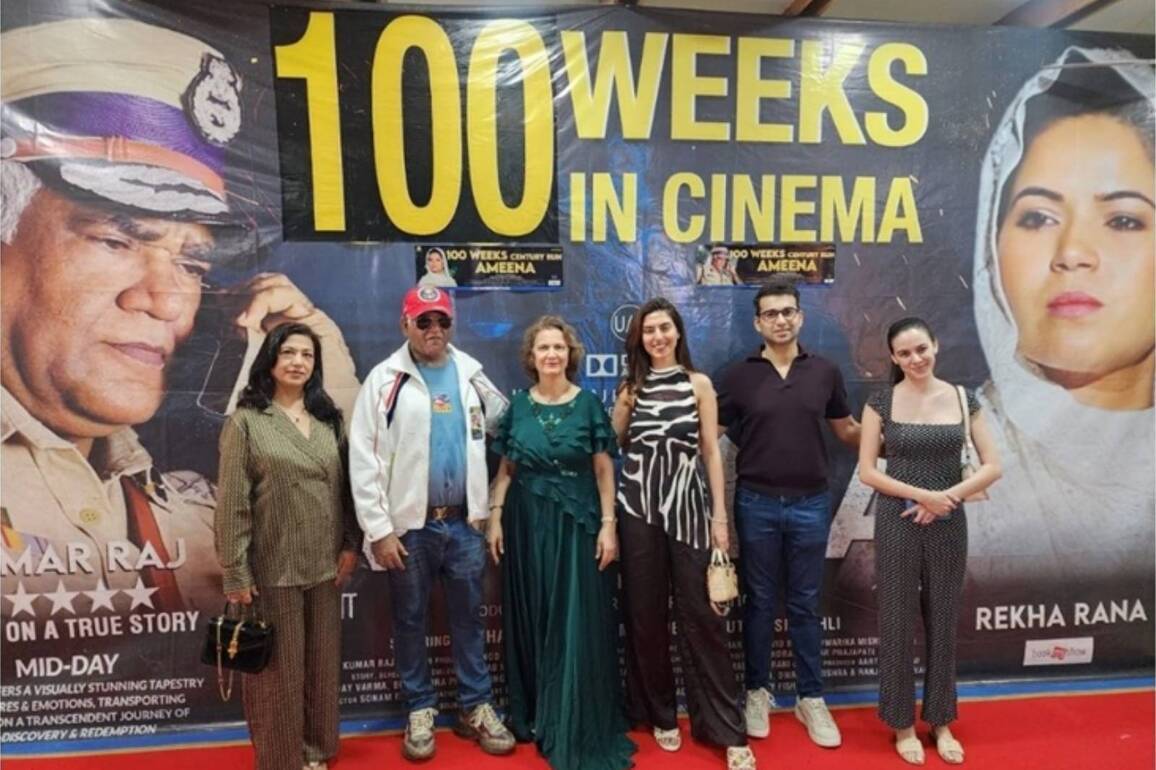 'Ameena' Celebrates Historic 100 Weeks in Cinemas; Kumar Raj Productions Hosts Grand Celebration in Mumbai