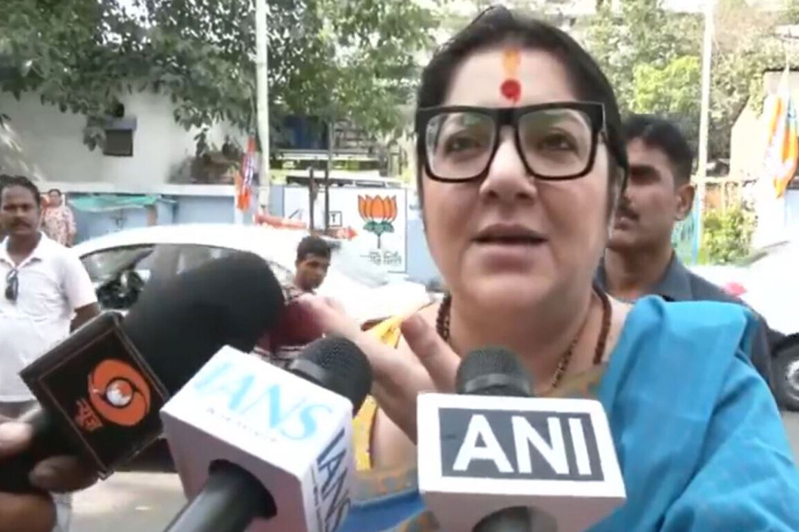 "Imagine situation of the party": BJP's Locket Chatterjee takes potshots at TMC over withdrawal of its Falta candidate