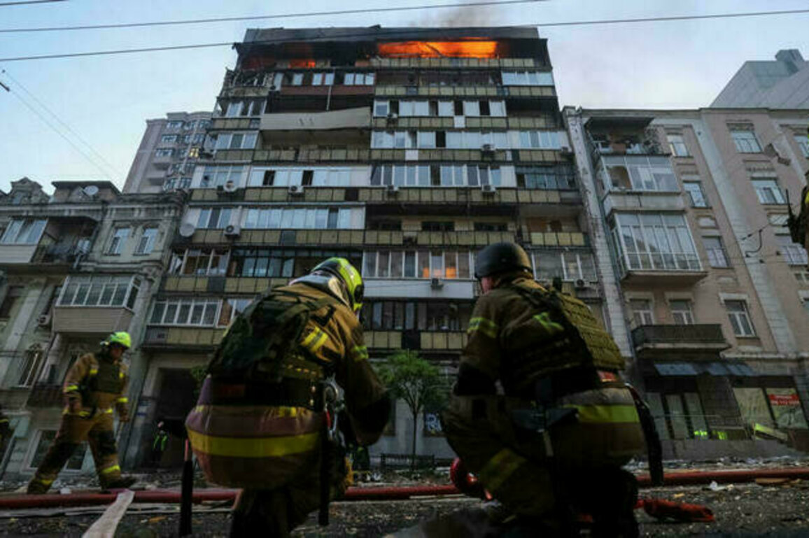 At least two killed as Russia launches 'massive night attack' on Kyiv