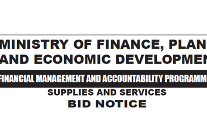 The Ministry of Finance, Planning and Economic Development The Ministry of Finance, Planning and Economic Development