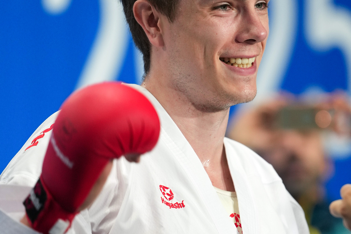 (SP) CHINA-CHENGDU-THE WORLD GAMES 2025-KARATE-MEN'S KUMITE +84KG-POOL ROUND