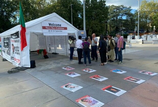 Baloch National Movement organises exhibition outside UN to showcase human rights violations in Balochistan