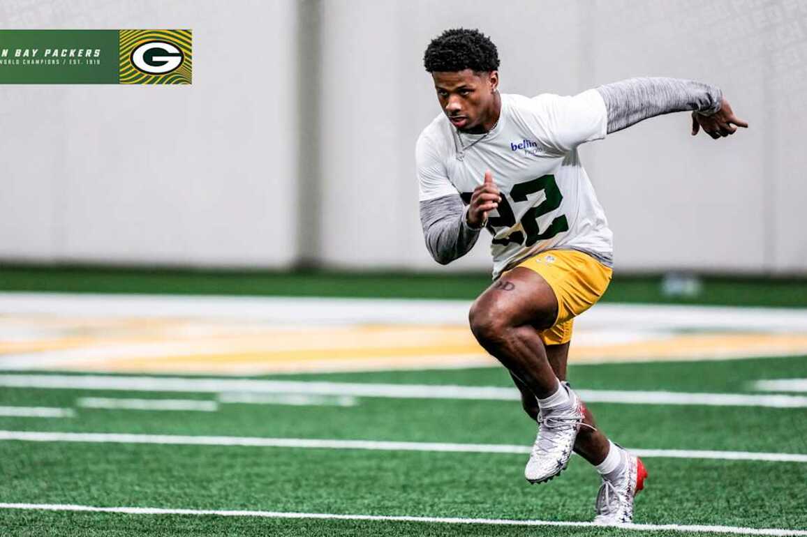 Packers WR Matthew Golden wears motivation on his chest