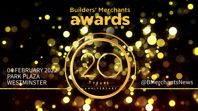 Builders' Merchants Awards to celebrate 20th anniversary