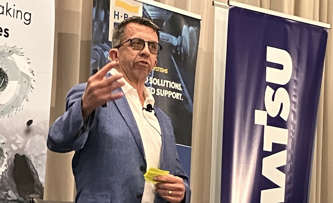 Simon Barnier says AI can help make mines safer.