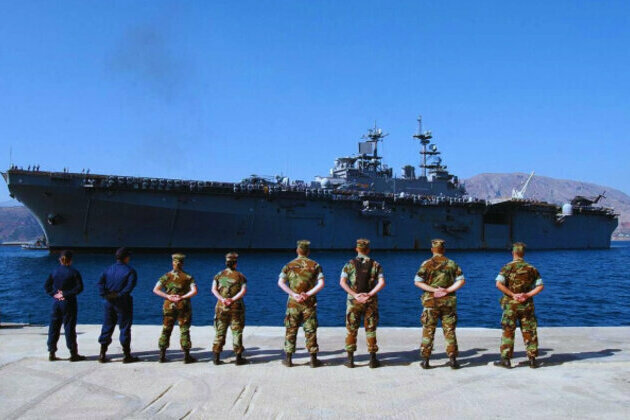 US Transforms Greek Bay into Strategic Military Stronghold
