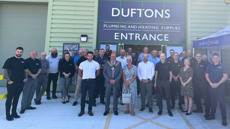 Duftons Plumbing & Heating Supplies expands