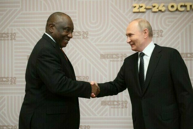 Putin and South African leader discuss trade and Ukraine conflict