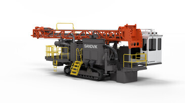 Sandvik's D25KX down-the-hole (DTH) rotary drill rig