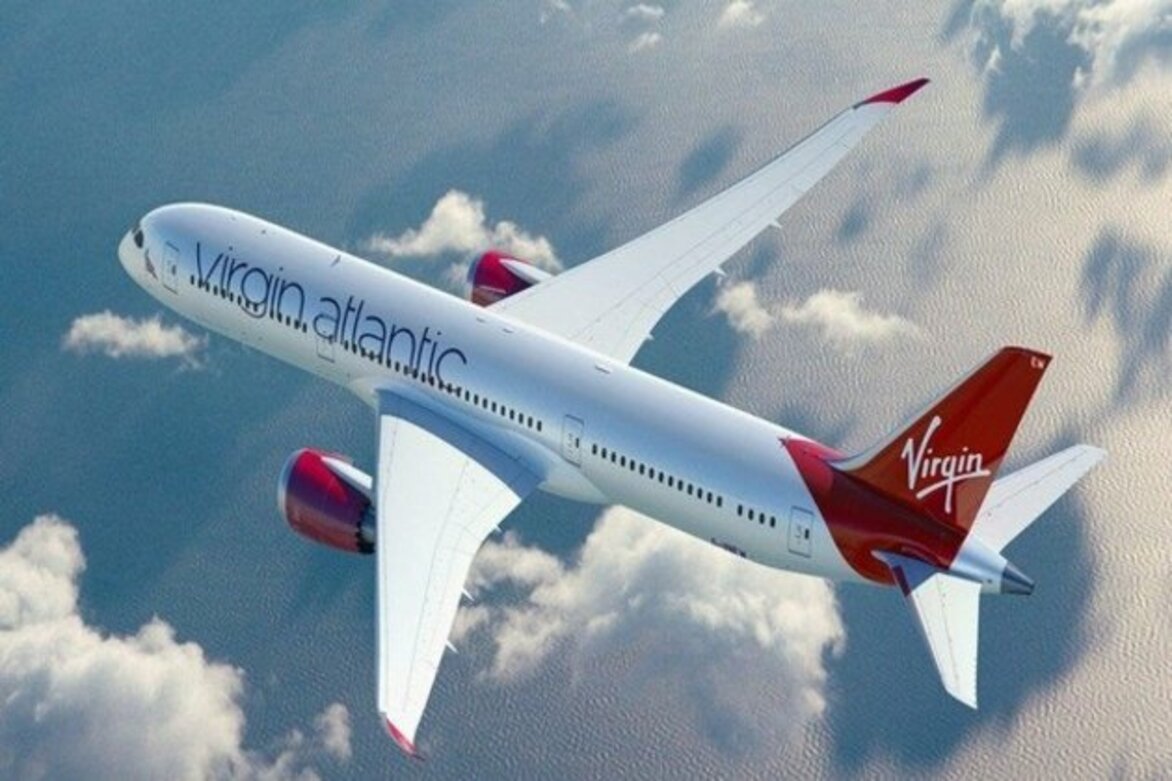 Virgin Atlantic flies world's first 100 pc Sustainable Aviation Fuel flight from Heathrow to JFK