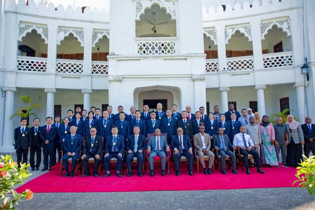TANZANIA-ZANZIBAR-PRESIDENT-CHINESE MEDICAL TEAM