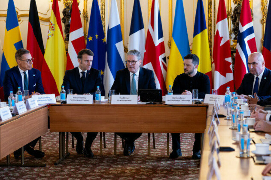London summit forms coalition to secure Ukraine peace