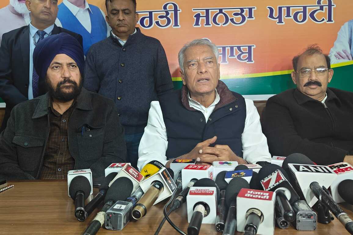BJP Core Committee passes resolutions on PM's Punjab visit, law and order situation