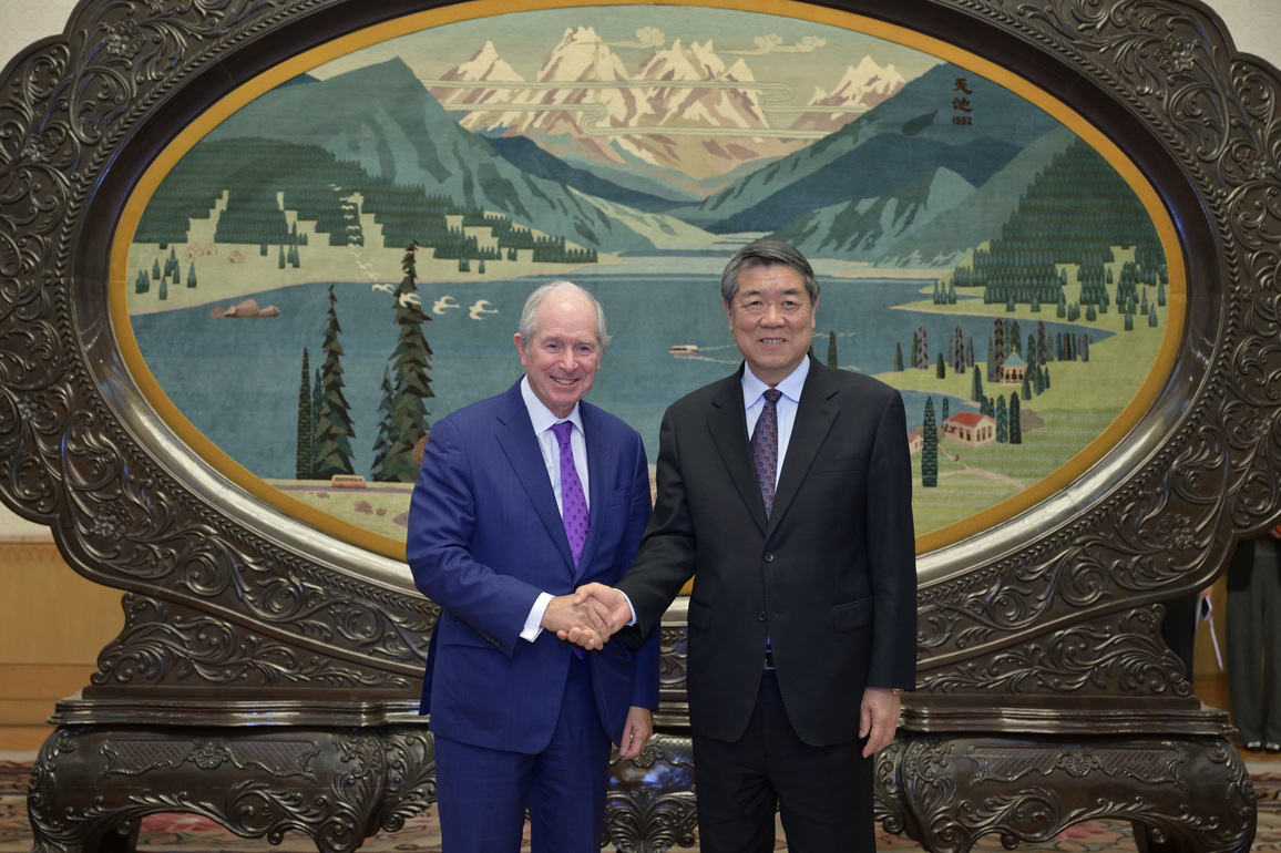 CHINA-BEIJING-HE LIFENG-STEPHEN SCHWARZMAN-MEETING (CN)