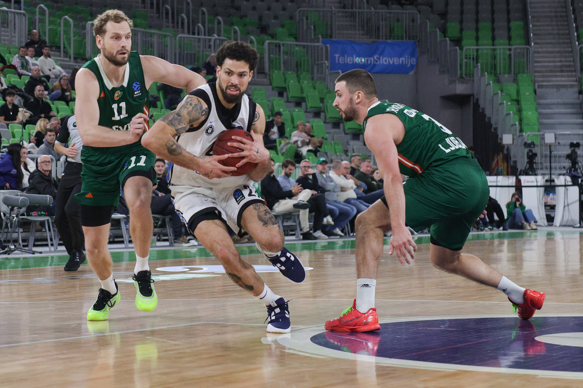 (SP)SLOVENIA-LJUBLJANA-BASKETBALL-BKT EUROCUP-CEDEVITA OLIMPIJA LJUBLJANA VS VEOLIA TOWERS HAMBURG