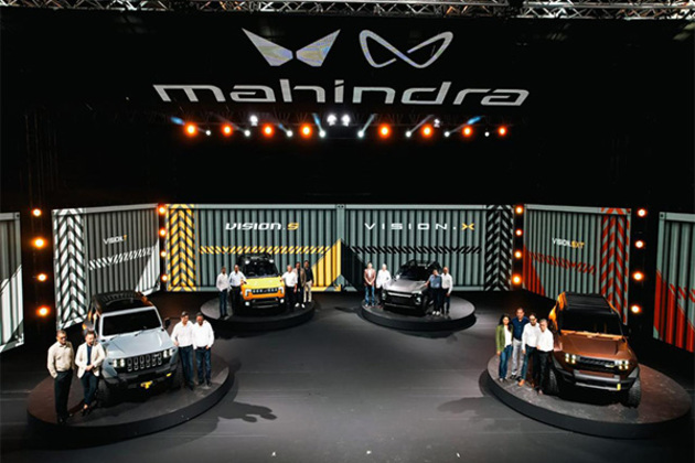 Mahindra unveils global vision 2027: Showcases four SUV design concepts