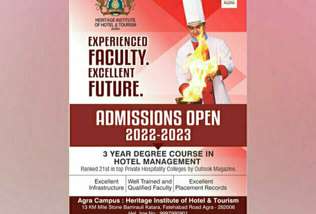 Grow with the rising hospitality industry, Apply now for reputed courses at Heritage Institute Of Hotel And Tourism