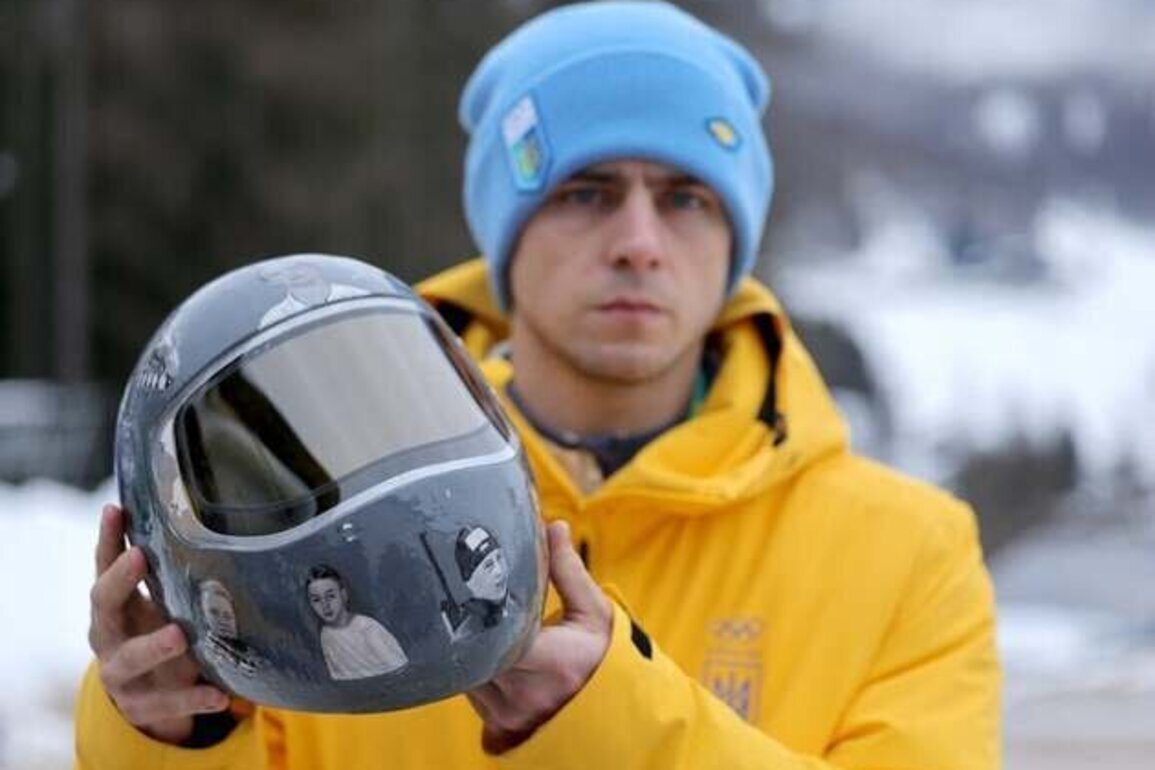Ukrainian athlete DQ'd over helmet honoring war dead