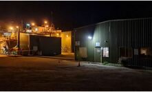 Front view of Maldon processing plant