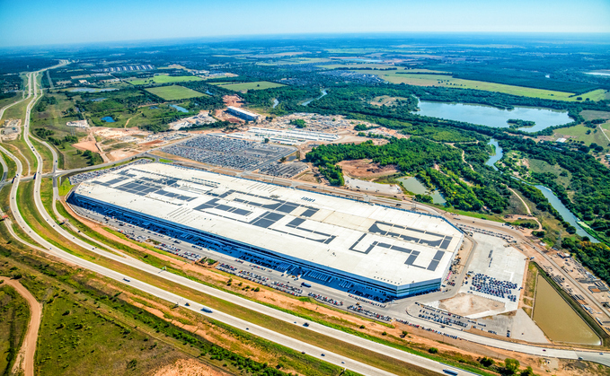 Tesla gigafactory near Austin, Texas | Credit: iStock