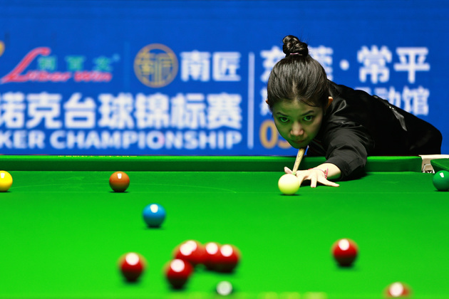 (SP)CHINA-DONGGUAN-SNOOKER-WORLD WOMEN'S CHAMPIONSHIP-SEMIFINAL(CN)