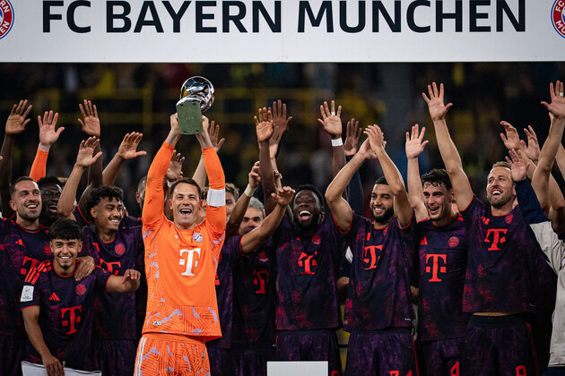 Bayern Munich start season with DFL Supercup win, beat Borussia Dortmund 2-1