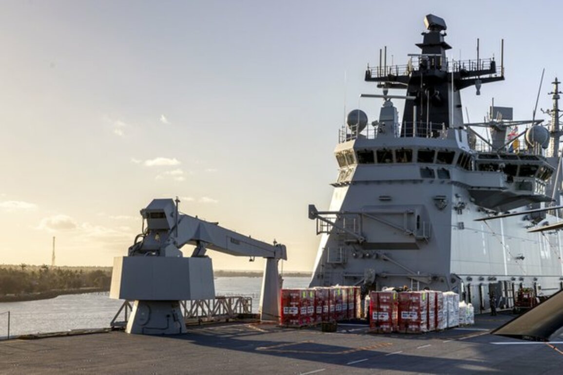 Australia's biggest warship crippled