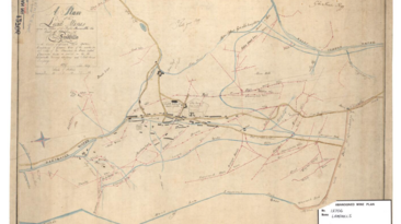Mine plan of Leadhills Mine in Lanarkshire