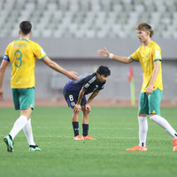 (SP)CHINA-SHENZHEN-FOOTBALL-AFC U20- AUS VS JPN (CN)