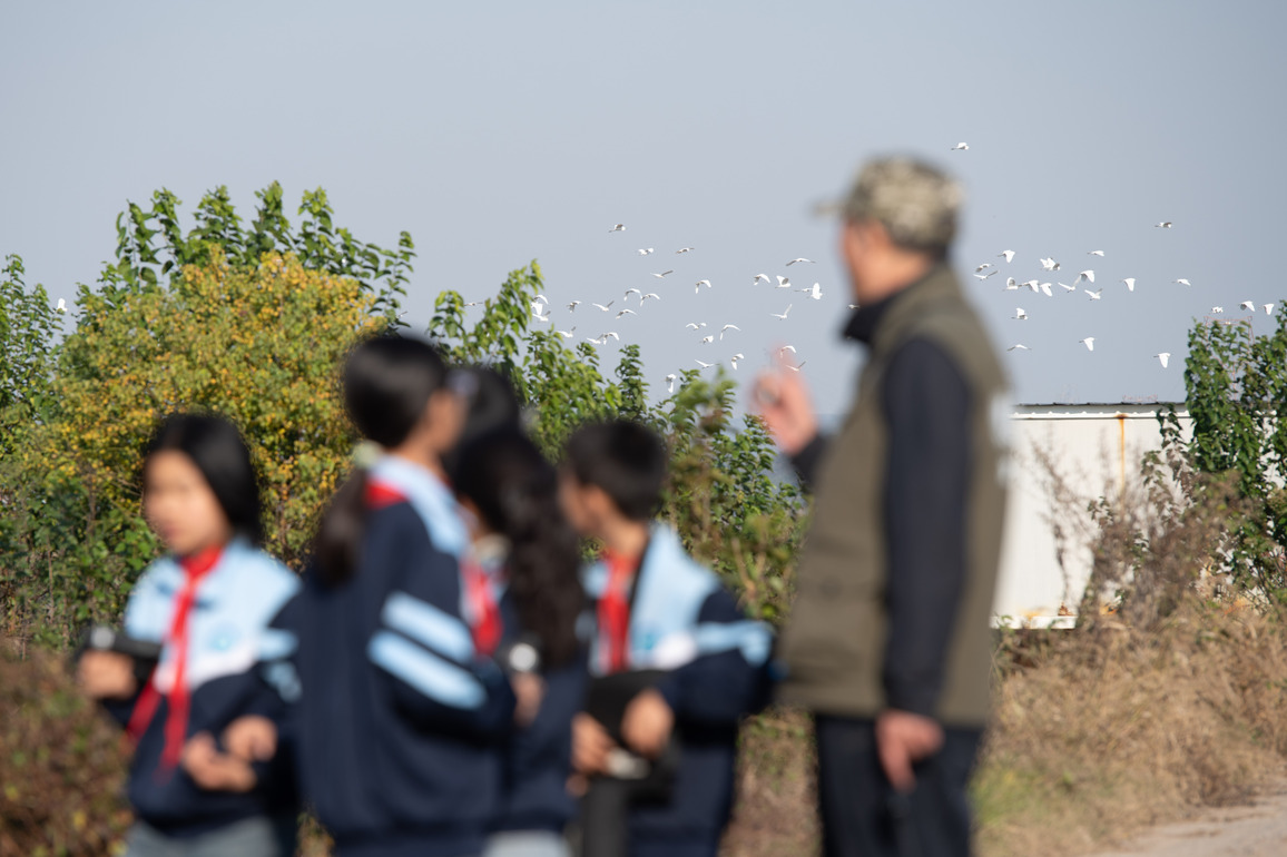CHINA-ANHUI-CHIZHOU-NATURE RESERVE-EDUCATION (CN)