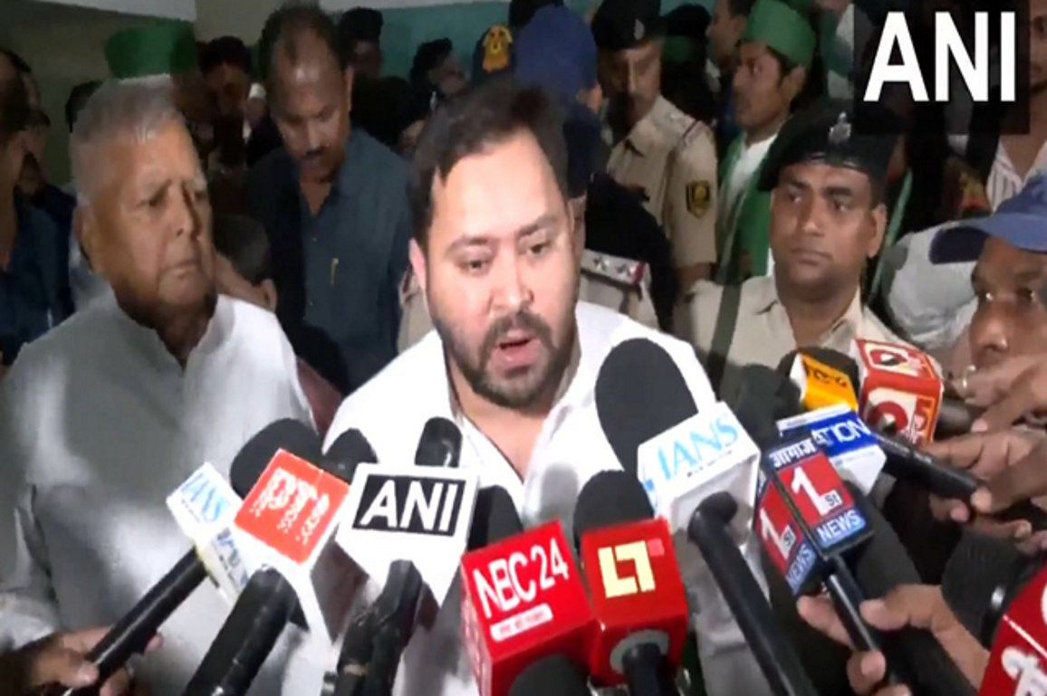 "Criminals fearless in Bihar": Tejashwi Yadav lambasts Nitish Kumar govt on firing incident outside his residence